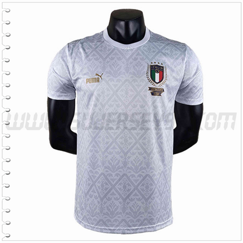 Camiseta Equipo Italia Blanco Edición Conmemorativa