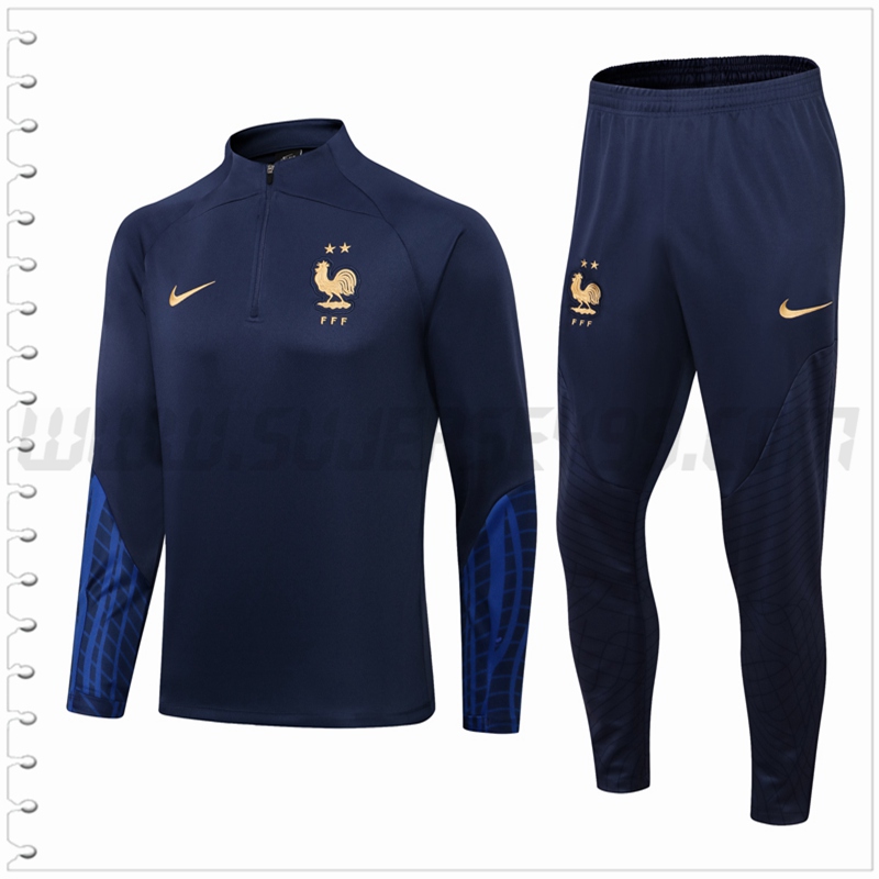 Chandal del Francia Azul Marino 2022 2023