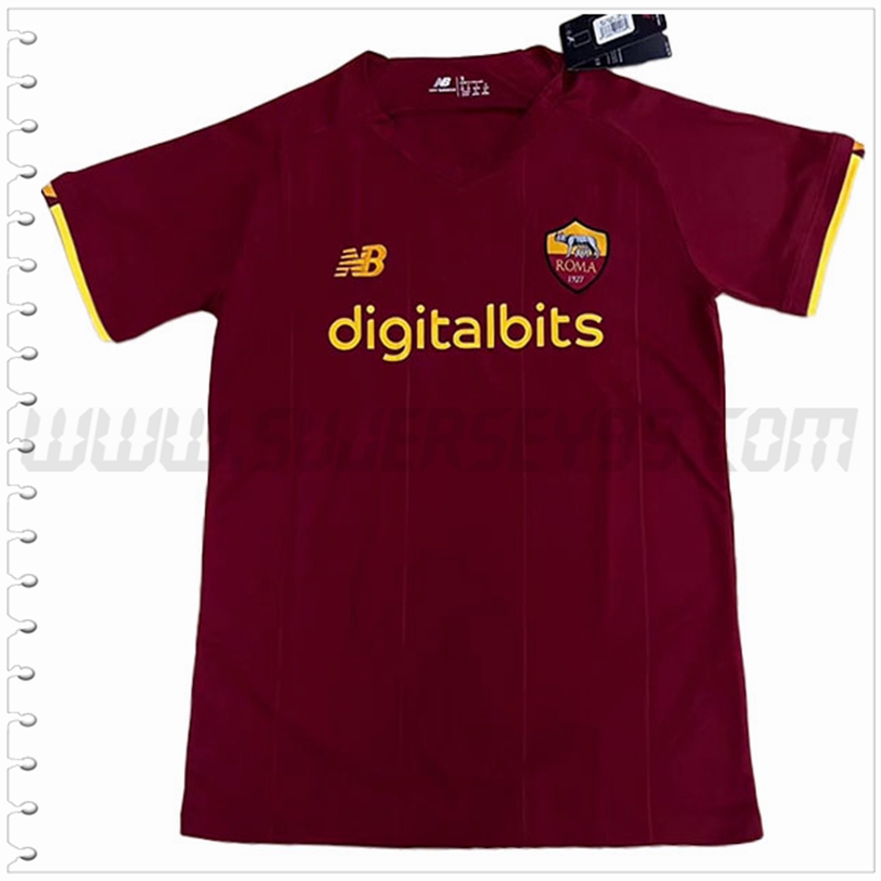 Primera Camiseta Futbol AS Roma Version filtrada 2022 2023