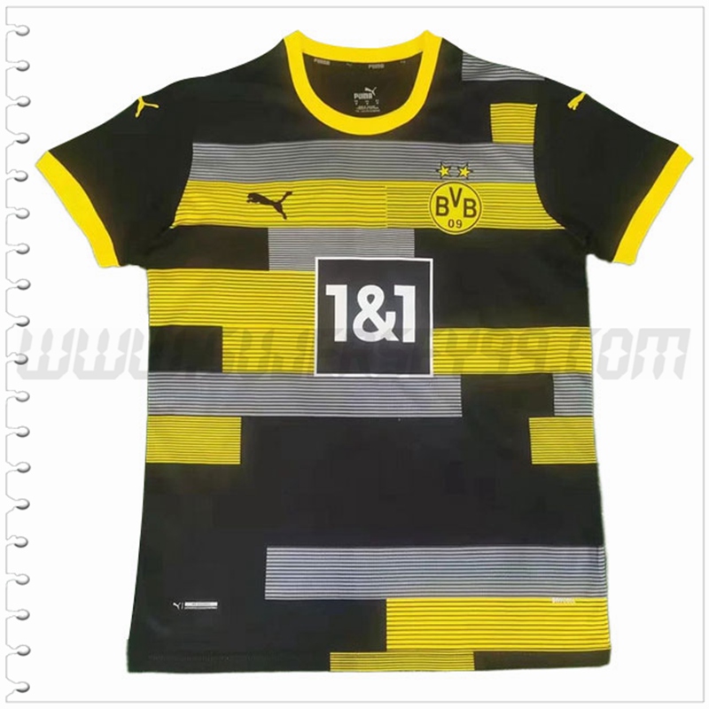 Primera Camiseta Futbol Dortmund BVB Version filtrada 2022 2023