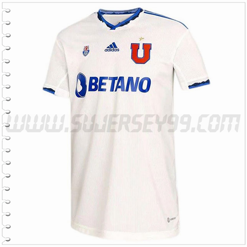 Segunda Camiseta Futbol Universidad De Chile 2022 2023