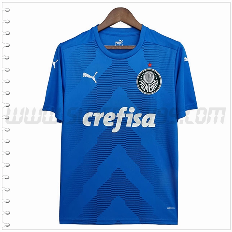 Camiseta Portero Palmeiras Azul 2022 2023