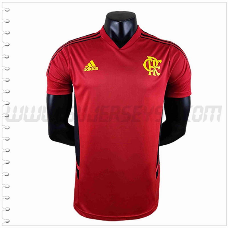Camiseta Futbol Flamengo Rojo 2022 2023