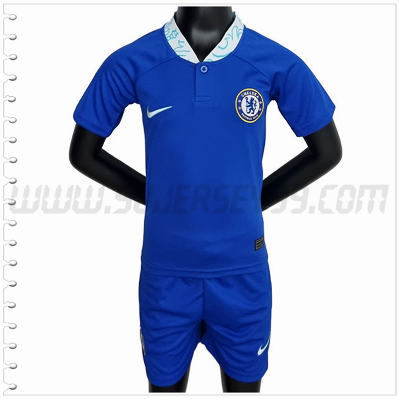 Primera Equipacion del FC Chelsea Ninos 2022 2023