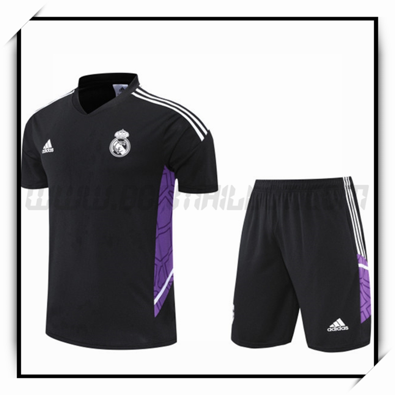 Camiseta Entrenamiento Real Madrid + Pantalones Cortoss Blanco 2022 2023