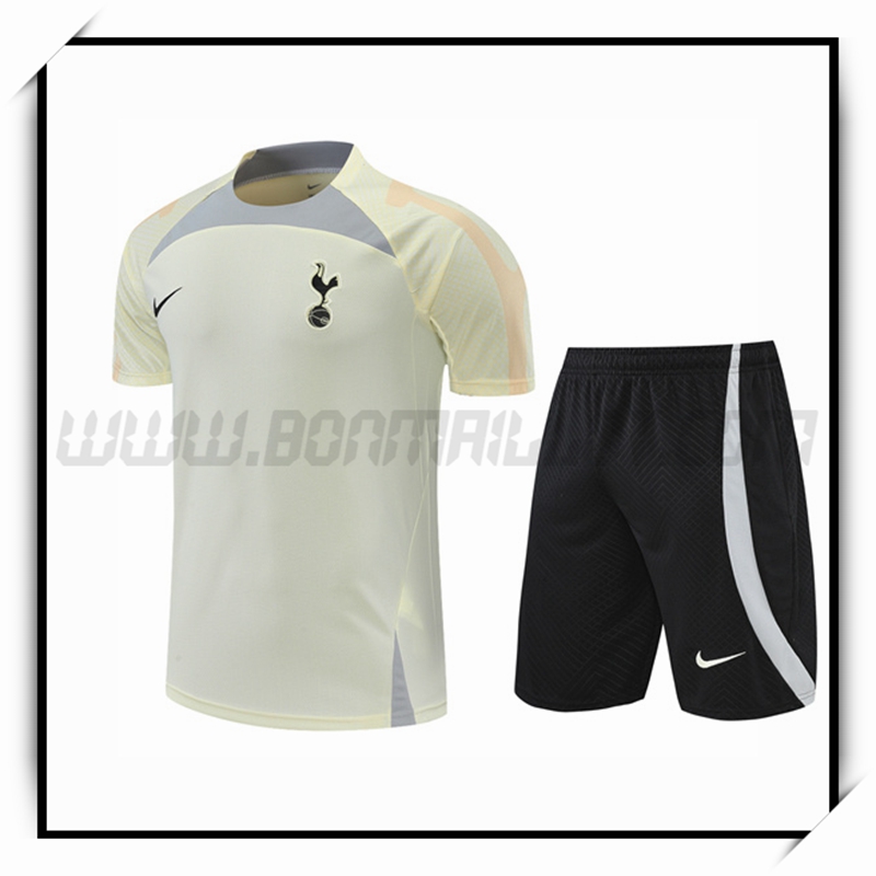 Camiseta Entrenamiento Tottenham Hotspur + Pantalones Amarillo 2022 2023