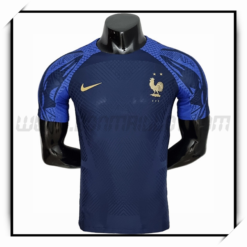 Camiseta Entrenamiento Francia Azul Marino 2022 2023