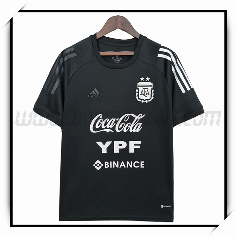 Camiseta Entrenamiento Argentina Negro 2022 2023