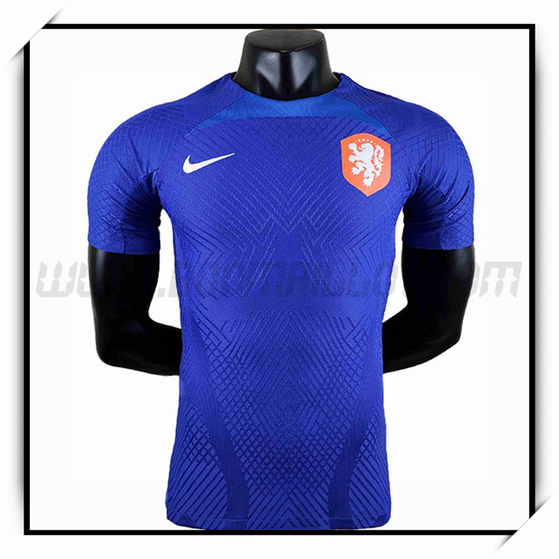 Camiseta Entrenamiento Países Bajos Azul 2022 2023
