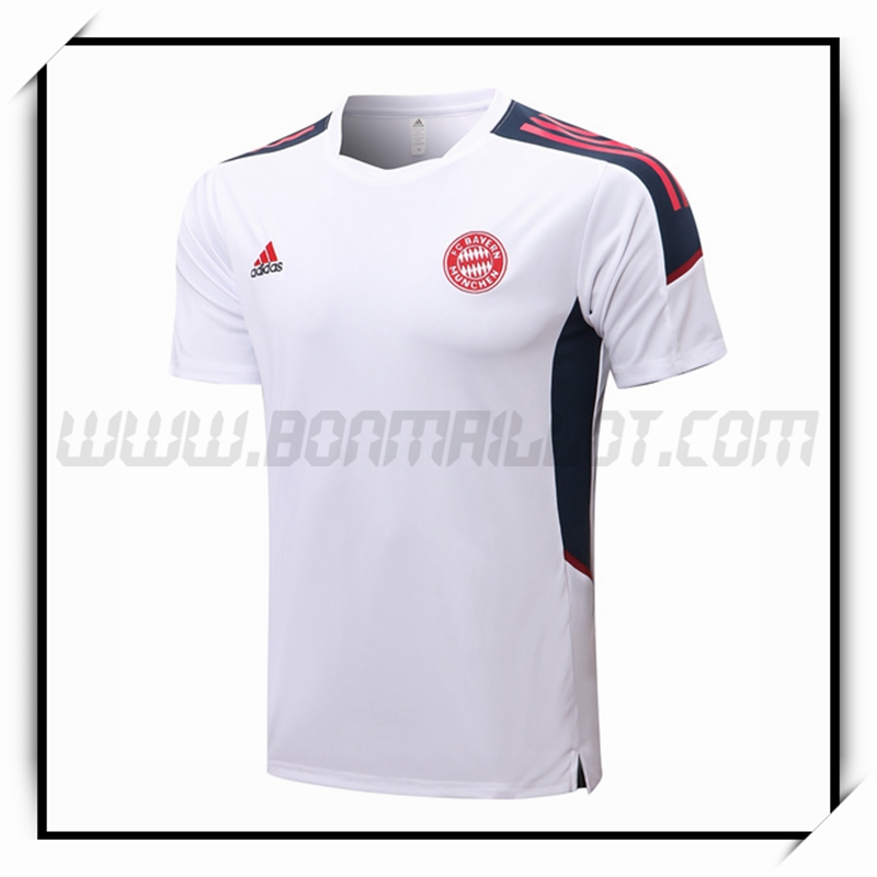 Camiseta Entrenamiento Bayern Munich Blanco 2022 2023