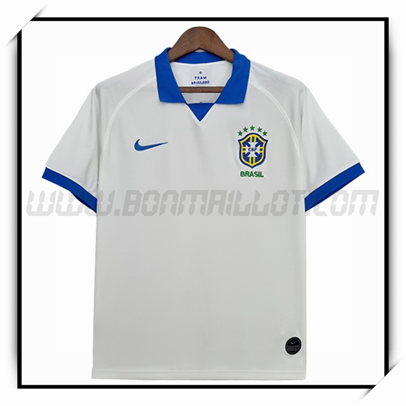 Segunda Camiseta Futbol Brasil Retro 2019