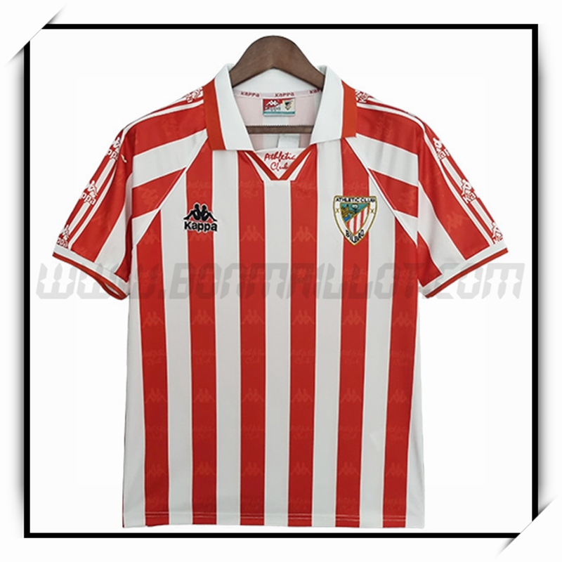 Primera Camiseta Futbol Athletic Bilbao Retro 1995/1997