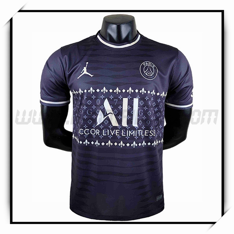 Camiseta Futbol Jordan PSG Negro Version Especial 2022 2023