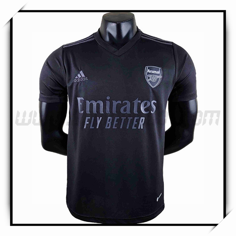 Camiseta Futbol FC Arsenal Negro Version Especial 2022 2023