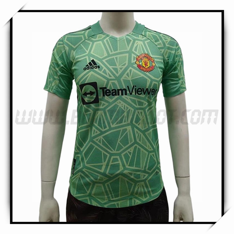 Camiseta Portero Manchester United Verde 2022 2023