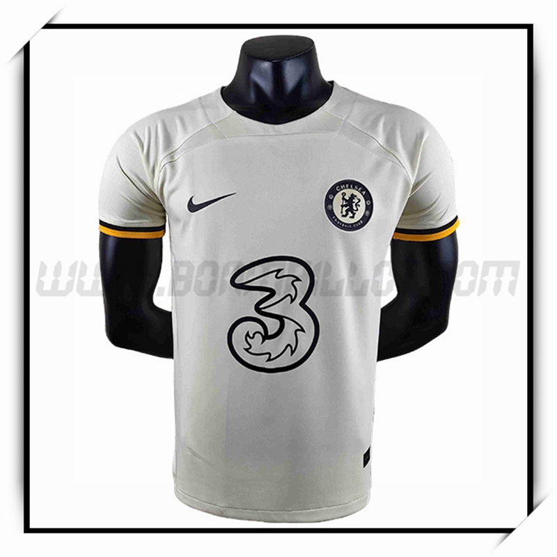 Camiseta Futbol FC Chelsea Gris 2022 2023