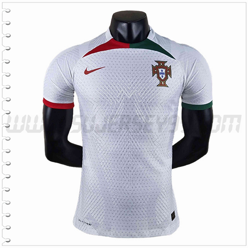 Camiseta Entrenamiento Portugal Blanco 2022 2023