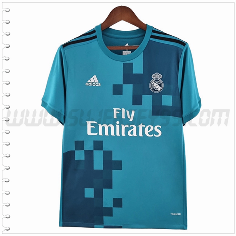 Segunda Camiseta Futbol Real Madrid Retro 2017/2018