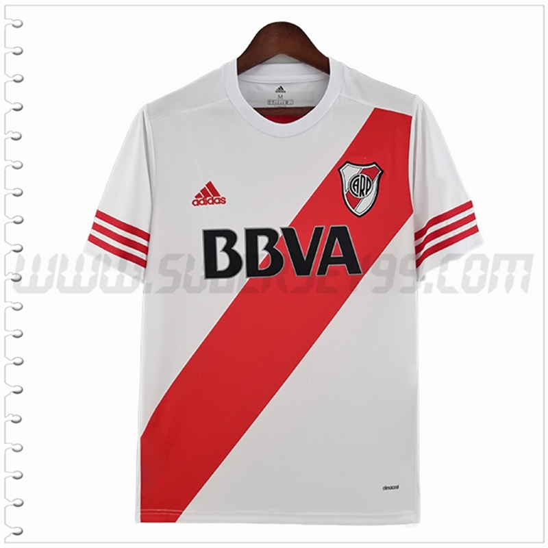 Primera Camiseta Futbol River Plate Retro 2015/2016
