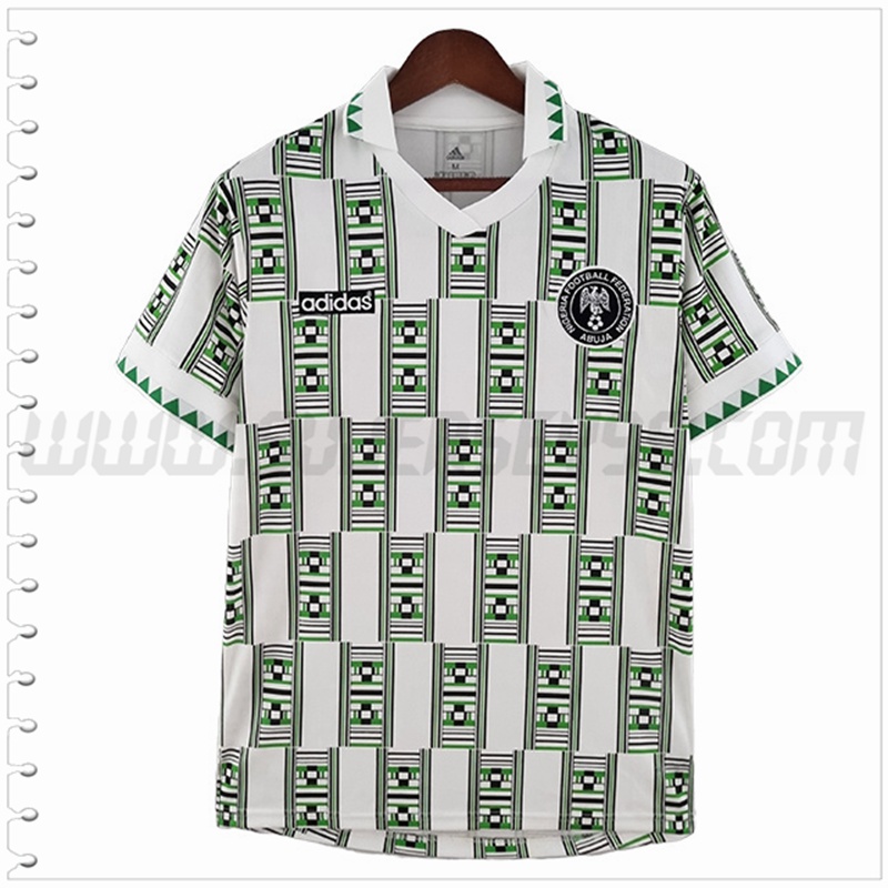 Segunda Camiseta Futbol Nigeria Retro 1994