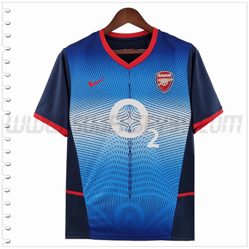 Segunda Camiseta Futbol FC Arsenal Retro 2002/2003