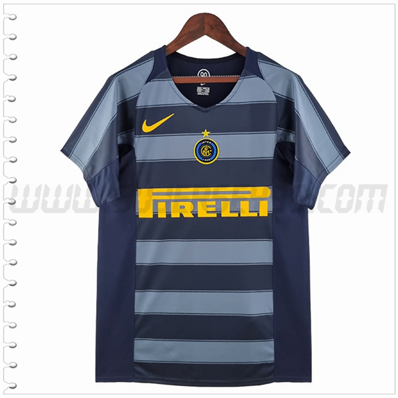 Tercera Camiseta Futbol Inter Milan Retro 2004/2005
