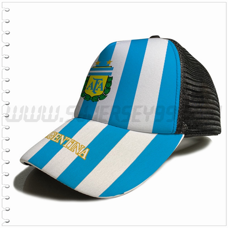 Gorra Futbol Argentina Blanco/Azul 2023