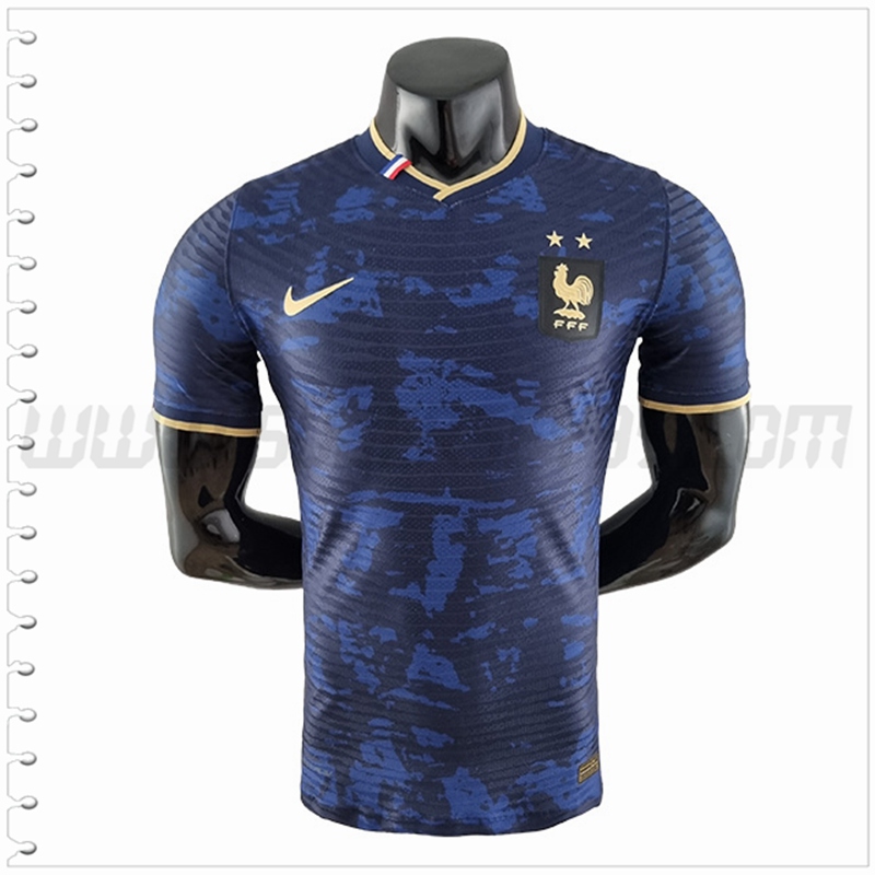 Camiseta Equipo Francia Azul Marino Edición Especial 2022 2023