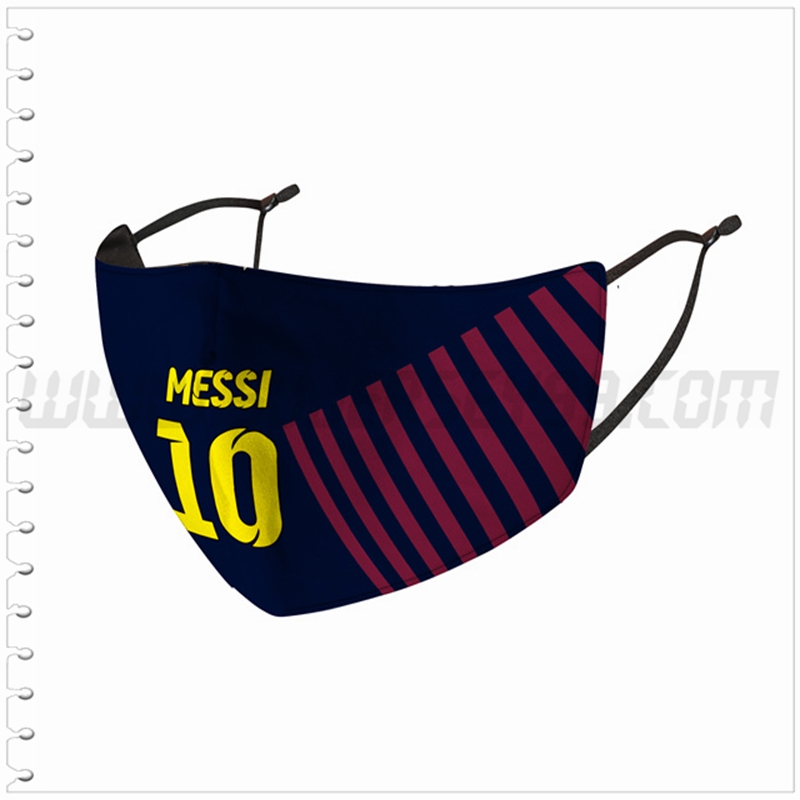 Nueva Mascara Futbol Messi 10 Reutilizable