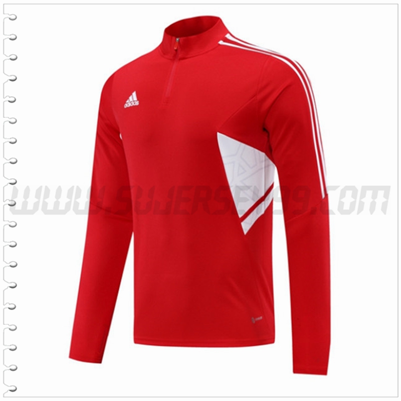 Sudadera Entrenamiento Adidas Rojo 2022 2023