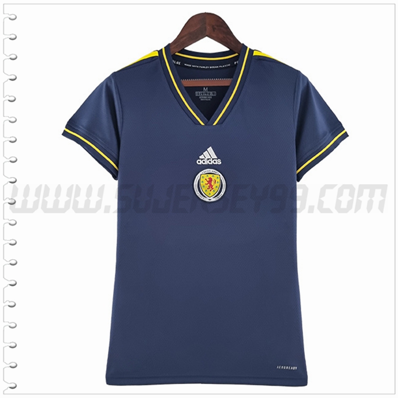 Segunda Camiseta Futbol Gales Mujer 2022 2023