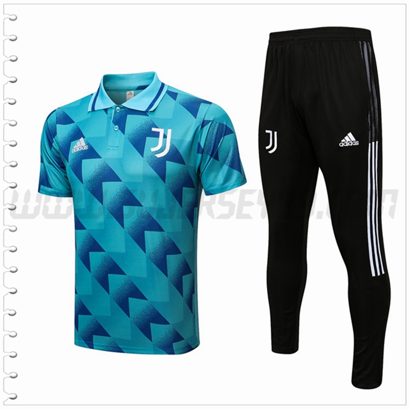 Polo Futbol Juventus + Pantalones Azul 2022 2023