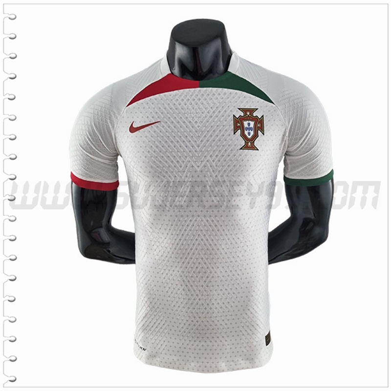 Camiseta Entrenamiento Portugal Blanco 2022 2023