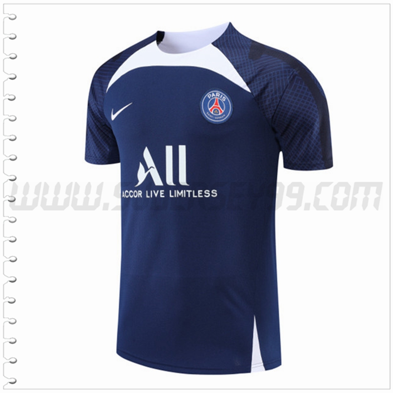 Camiseta Entrenamiento PSG Azul Marina 2022 2023