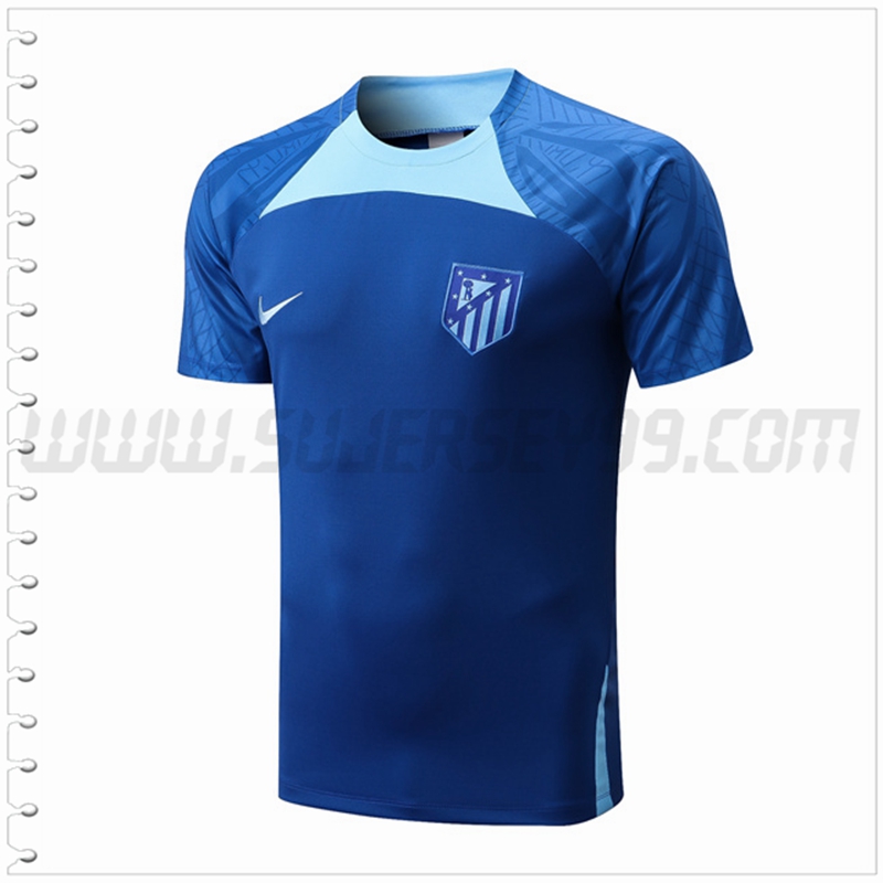 Camiseta Entrenamiento Atletico Madrid Azul Marina 2022 2023