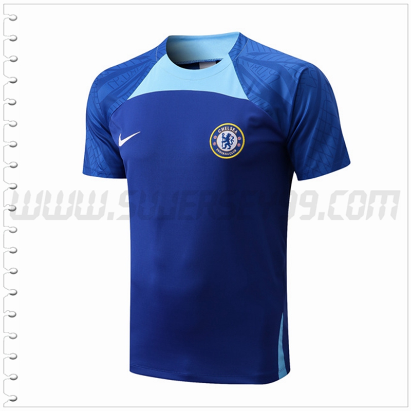 Camiseta Entrenamiento FC Chelsea Azul 2022 2023