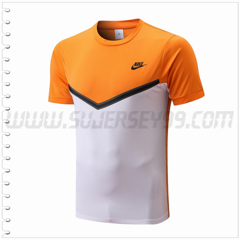 Camiseta Entrenamiento Nike Amarillo/Blanco 2022 2023