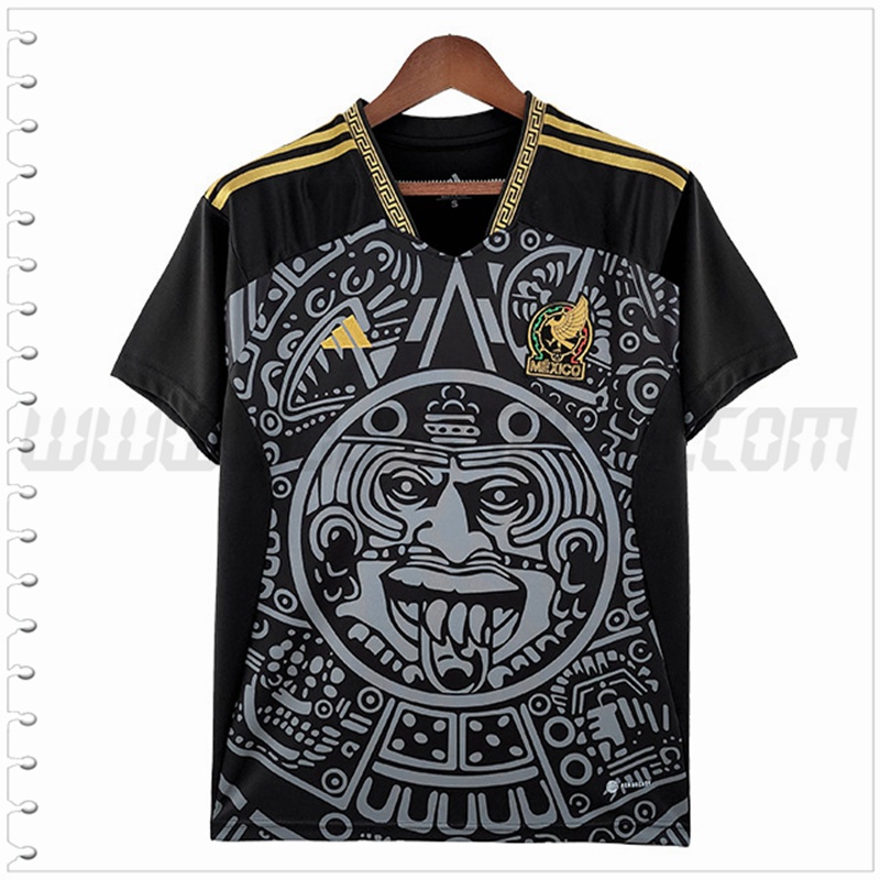 Camiseta Equipo Mexico Negro Edición Especial 2022 2023