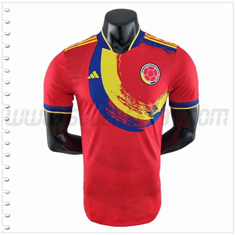 Camiseta Equipo Colombia Rojo Edición Especial 2022 2023