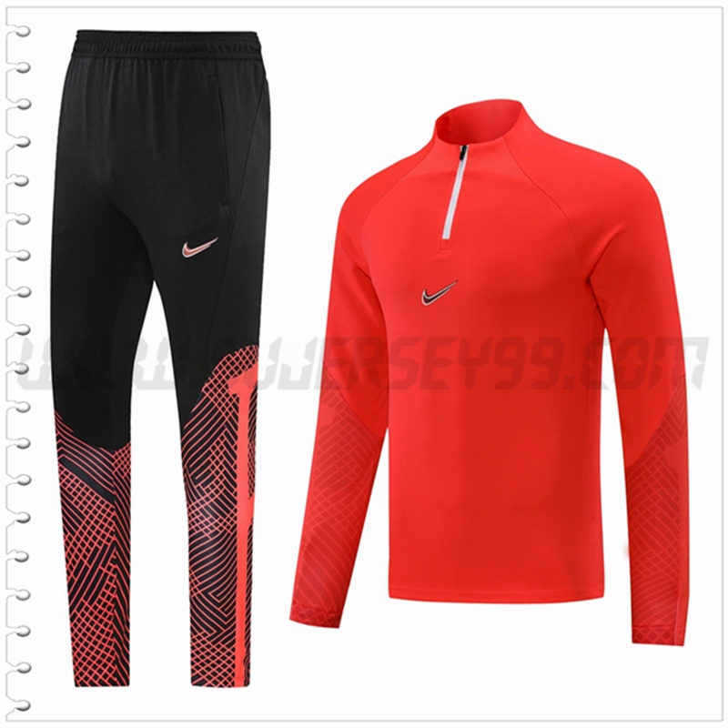 Chandal del Nike Rojo 2022 2023