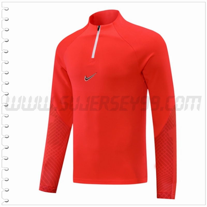 Sudadera Entrenamiento Nike Rojo 2022 2023