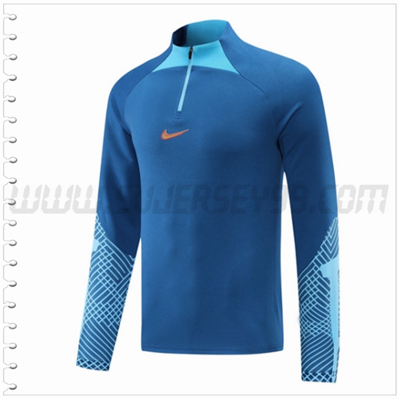 Sudadera Entrenamiento Nike Azul 2022 2023 -02