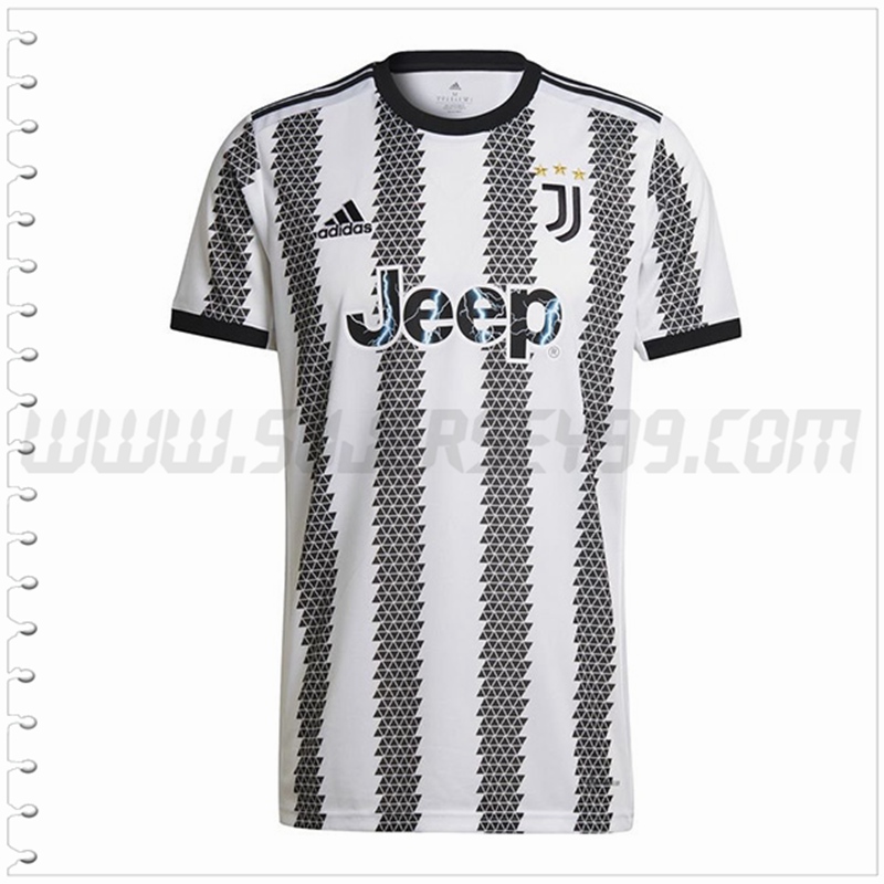 Primera Camiseta Futbol Juventus 2022 2023