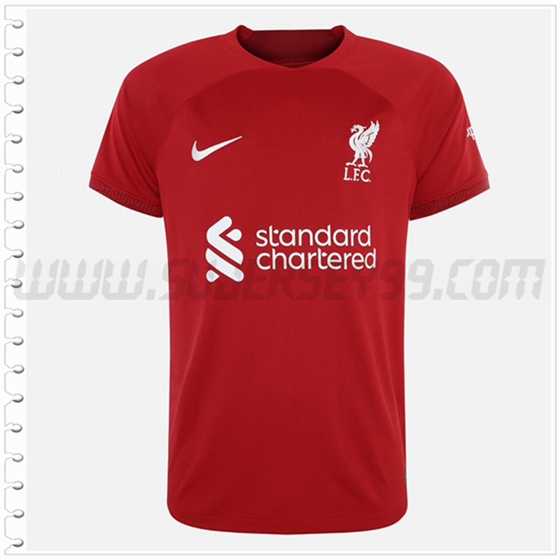 Primera Camiseta Futbol FC Liverpool 2022 2023