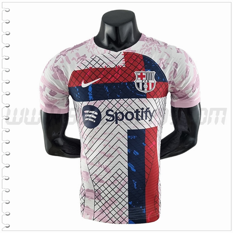 Camiseta Futbol FC Barcelona Rosa Camuflaje Edición Especial 2022 2023