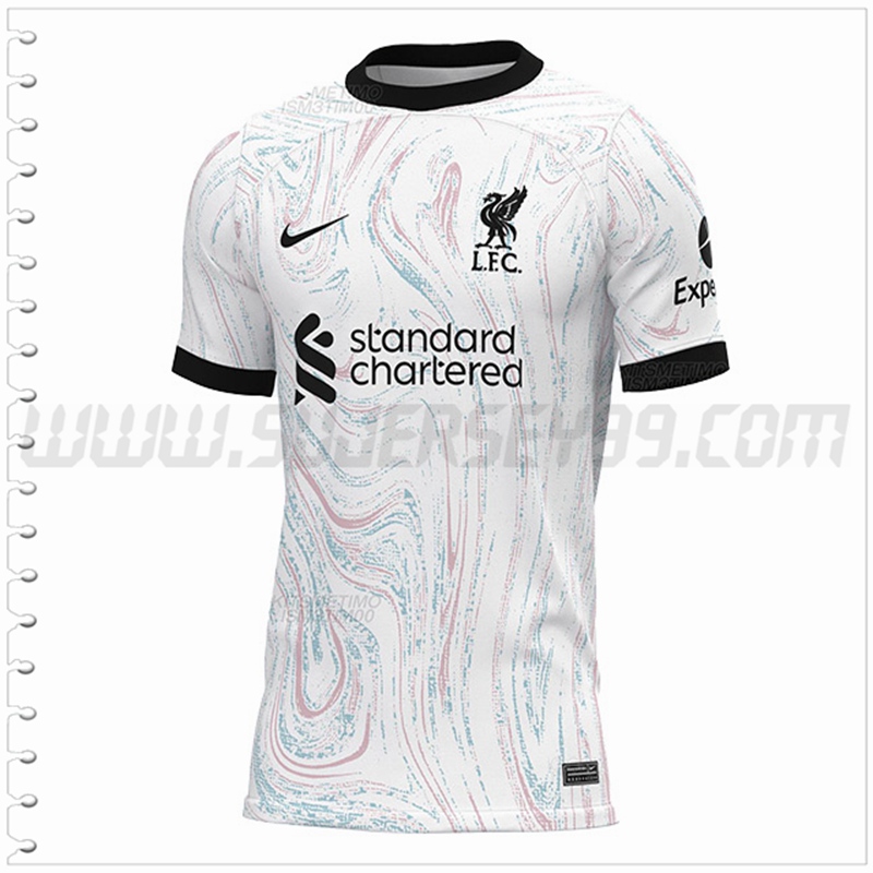 Segunda Camiseta Futbol FC Liverpool 2022 2023