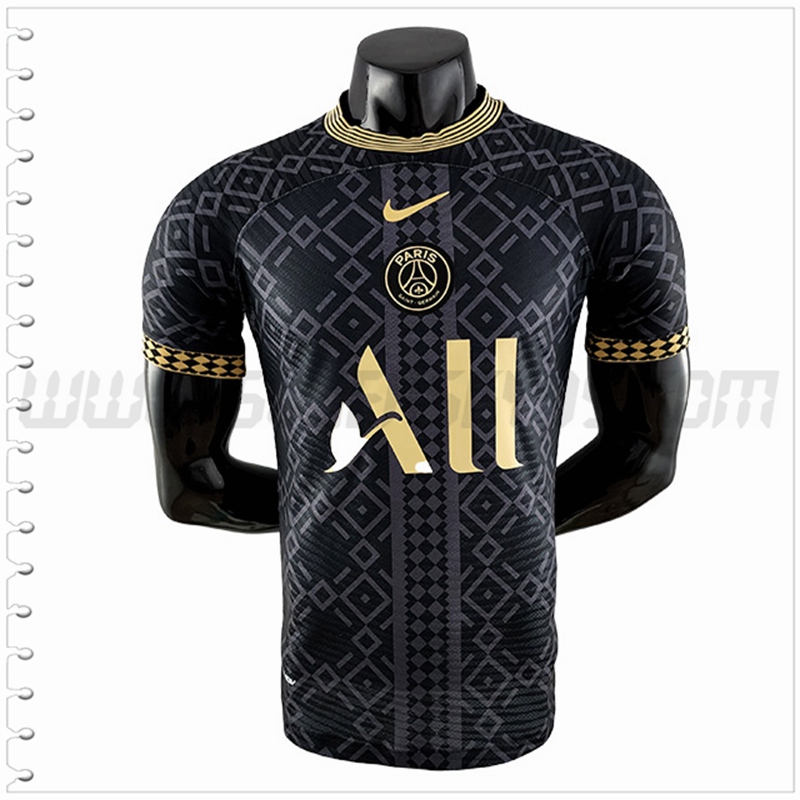 Camiseta Futbol PSG Negro Edición Especial 2022 2023