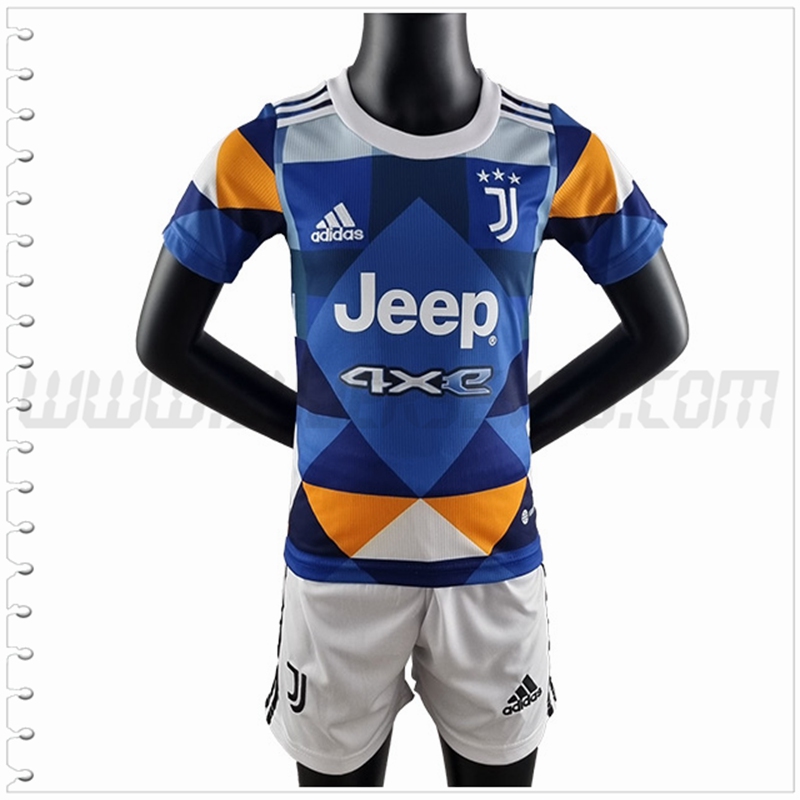 Equipacion del Juventus Ninos Cuarta 2022 2023