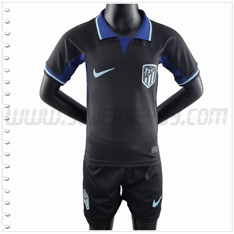 Equipacion del Atletico Madrid Ninos 2022 2023