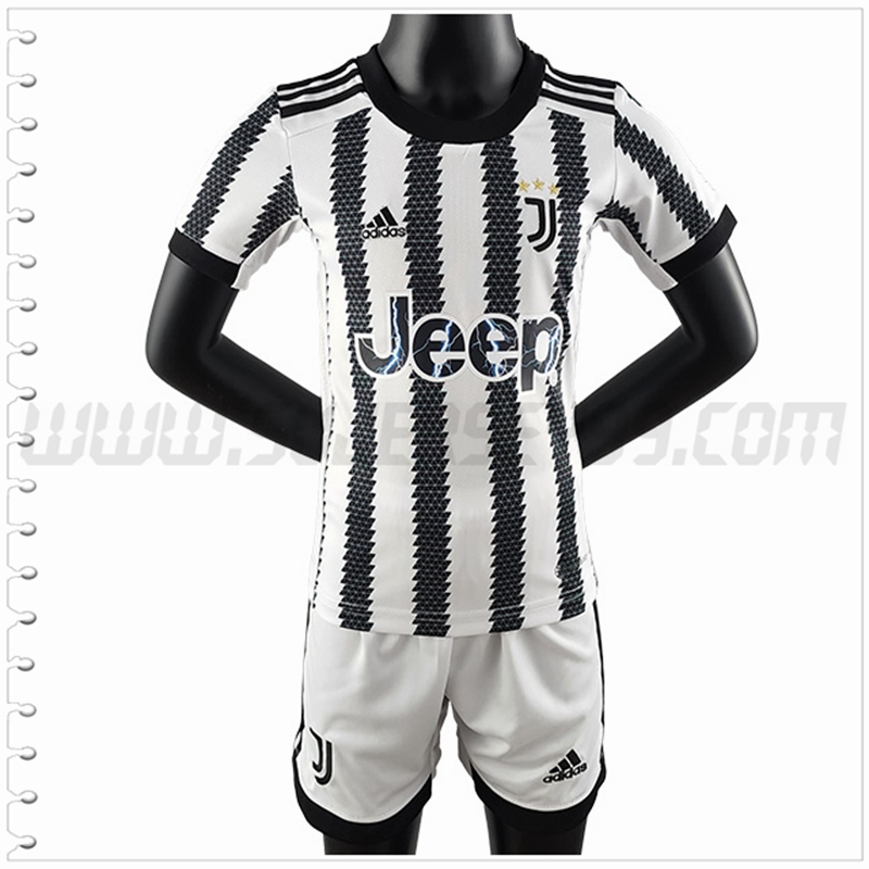 Equipacion del Juventus Ninos 2022 2023